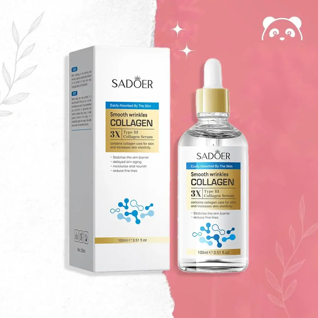 Sérum Firmador com Colágeno - Niacinamida - Ácido Hialurônico - 30ml