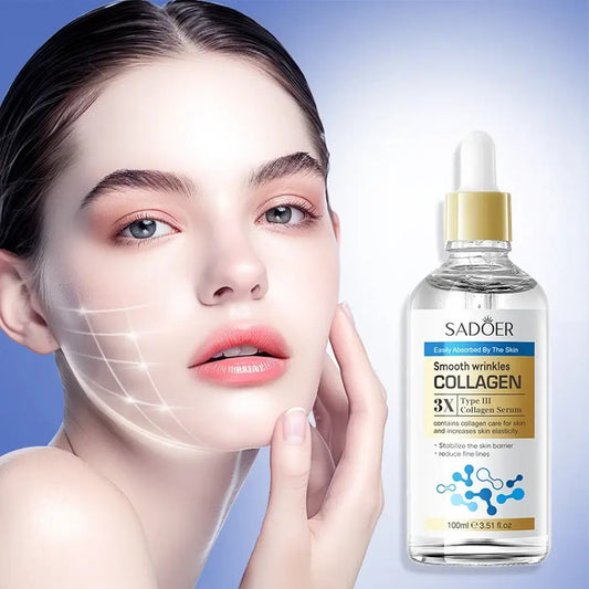 Sérum Firmador com Colágeno - Niacinamida - Ácido Hialurônico - 30ml