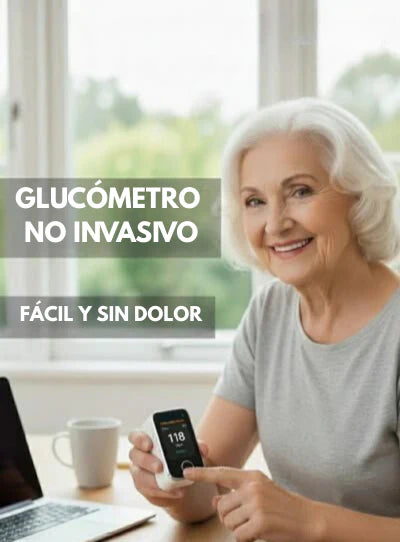 Monitor glucosa sin pinchazos GlucoSmart™